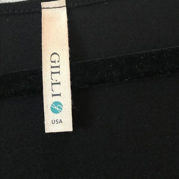 Black/patterned Dress - Picture 5 of 6